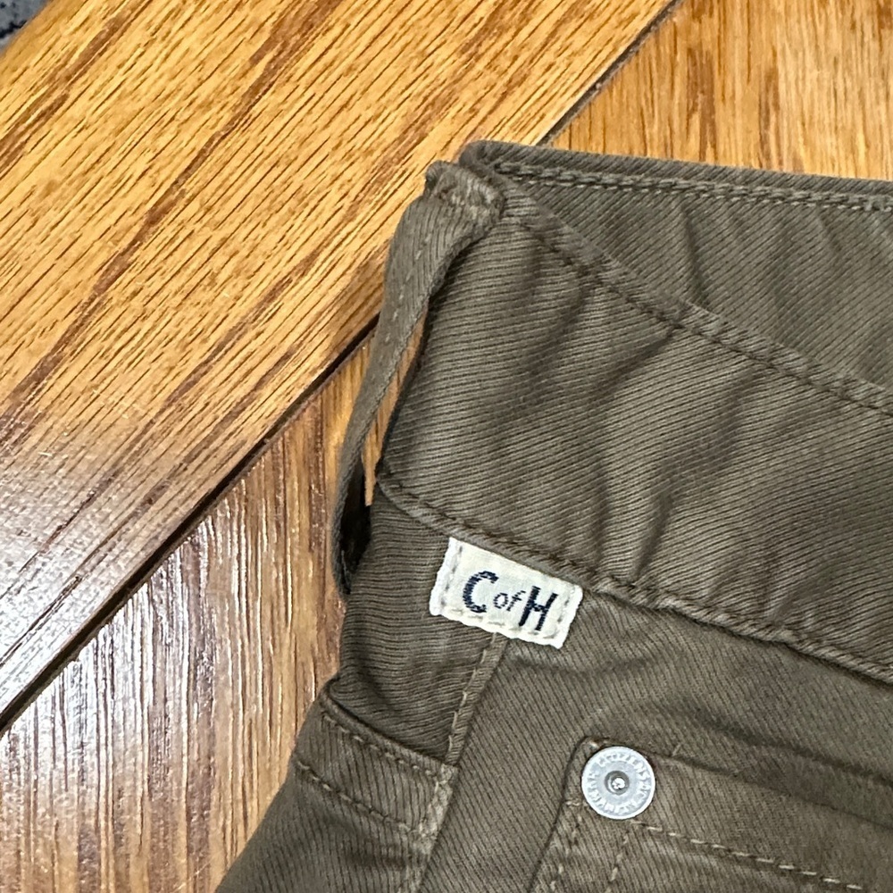 *CITIZENS OF HUMANITY* Olive Bowery Standard Slim Jeans Size 31 - Picture 4 of 10
